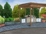 Pergola w ogrodzie